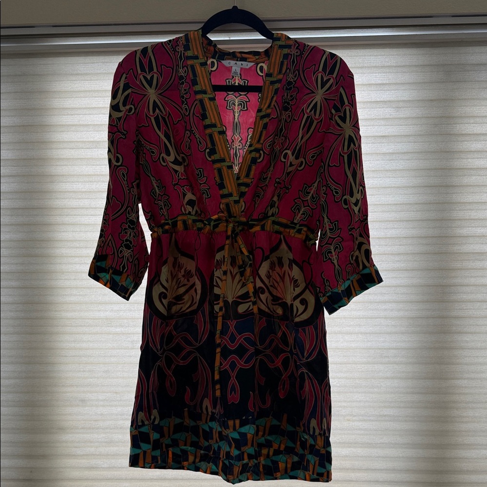 CAbi Multicolor Patterned Tunic - image 2